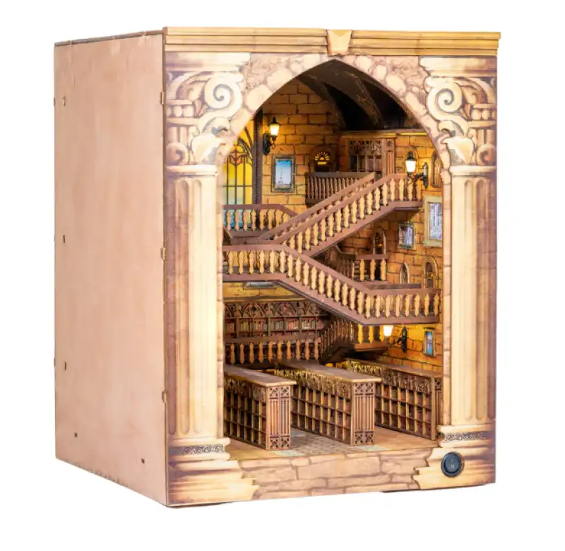 Book Nook La Grande Bibliothèque Enchantée - Image 2