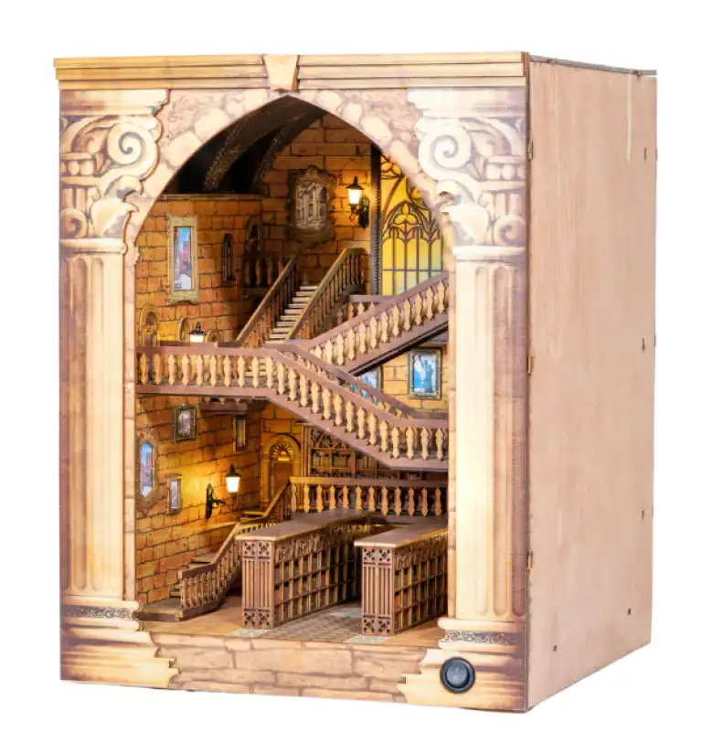 Book Nook La Grande Bibliothèque Enchantée - Image 3