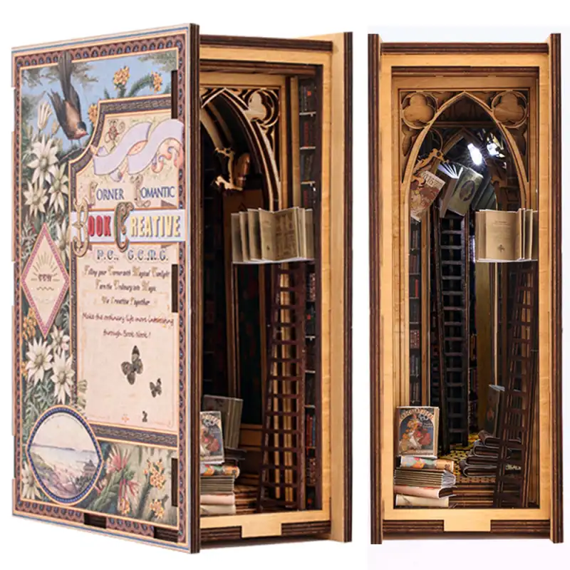 Book Nook La Librairie Des Elfs - Image 5