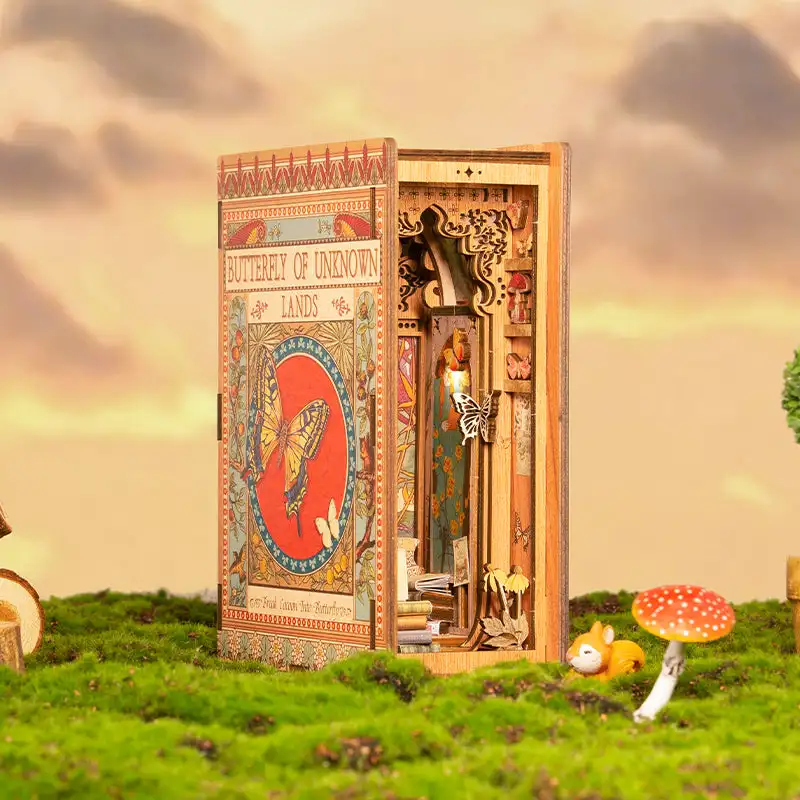 Book Nook Papillons Des Terres Inconnues - Image 5