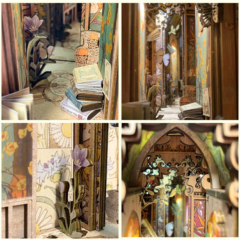 Book Nook Papillons Des Terres Inconnues - Image 8