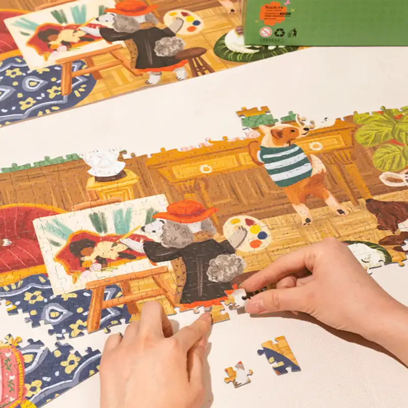 Jigsaw Puzzle Doggie Art Gallery - Image 3