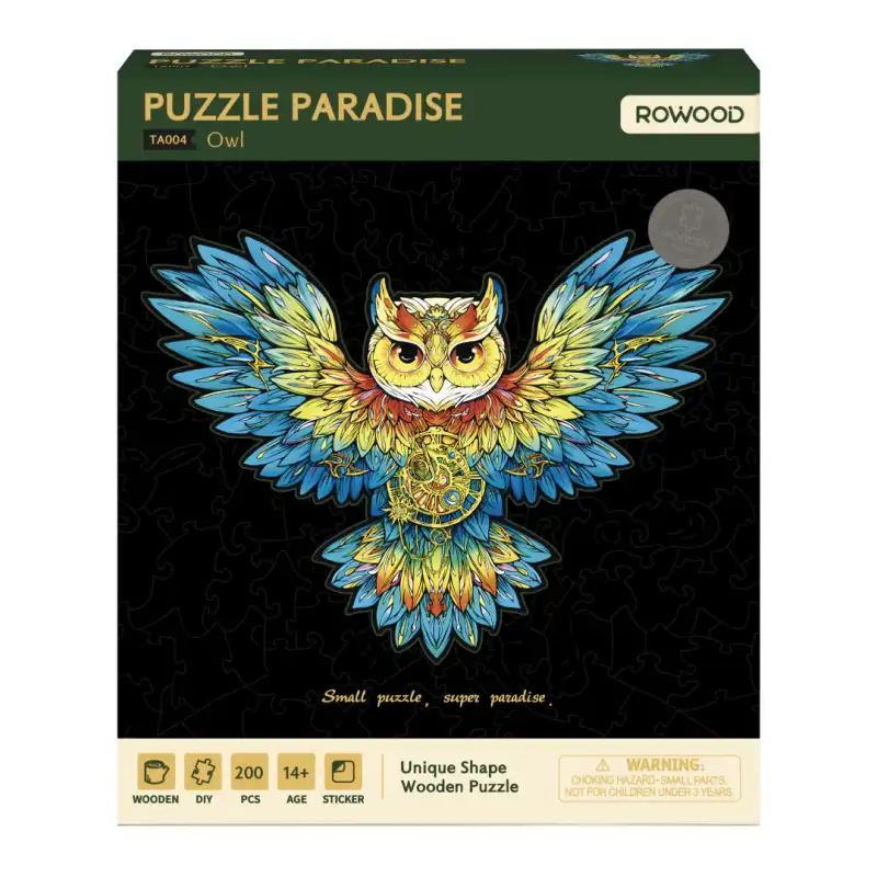 Jigsaw Puzzle La Veille du Hibou - Image 4