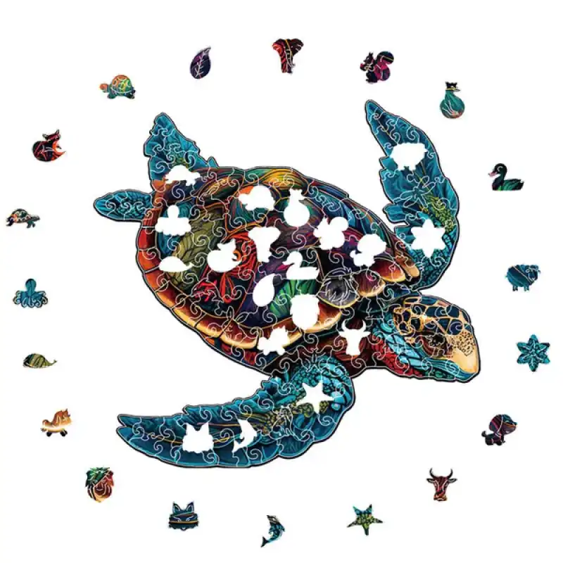 Jigsaw Puzzle Tortue de Mer - Image 4