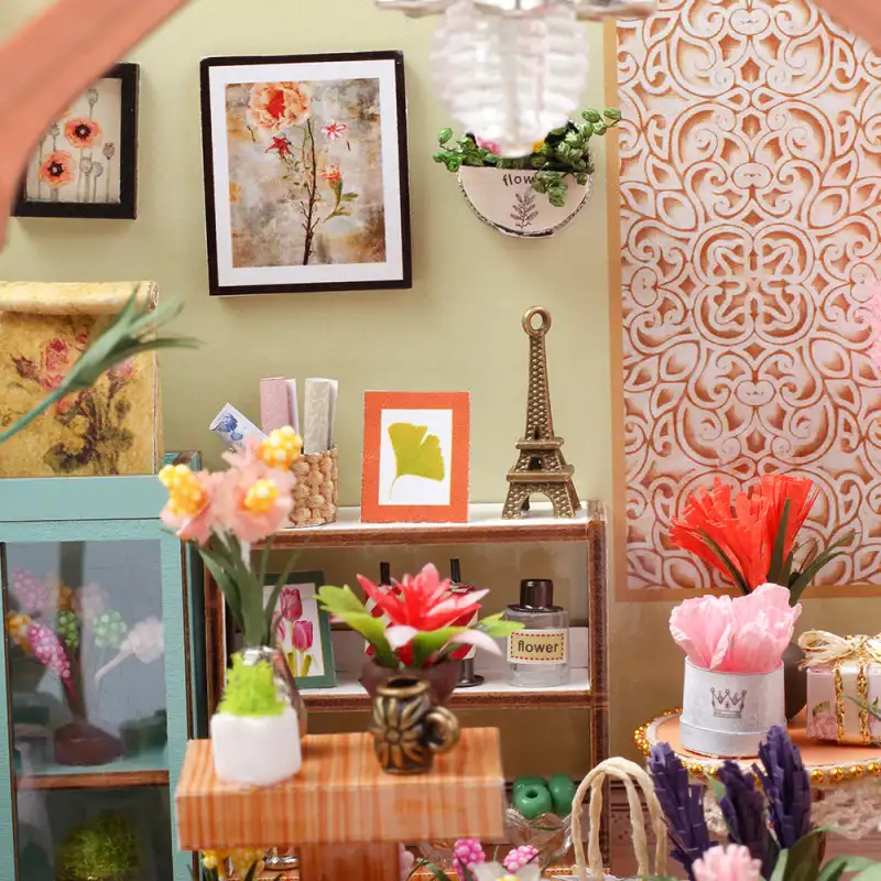 Maison Miniature la maison verte de Jenny - Image 3