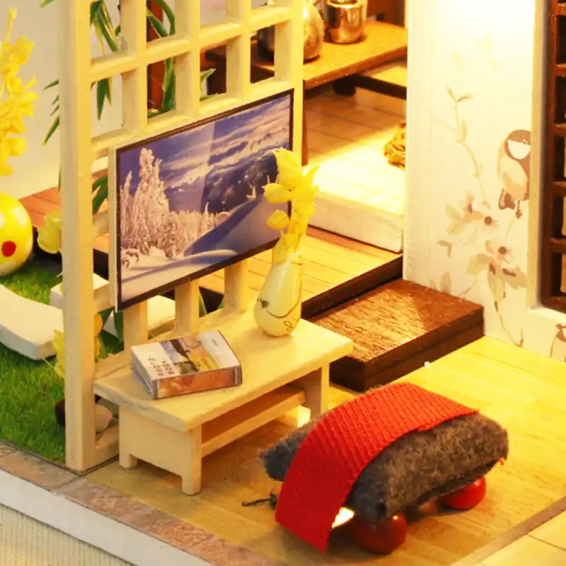 Maison Miniature Bamboo Caottage - Image 6