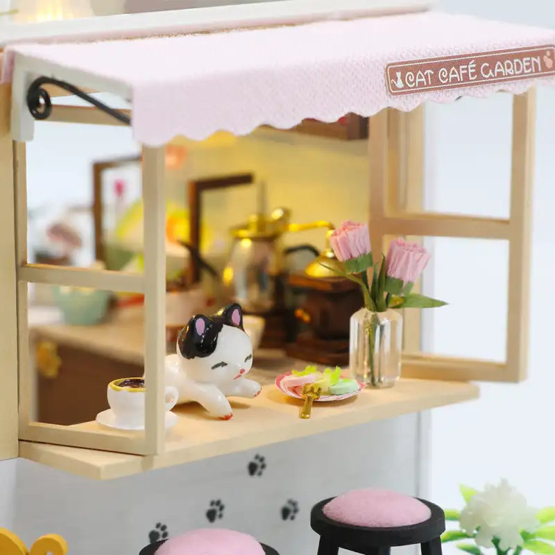 Maison Miniature Café des chats - Image 7