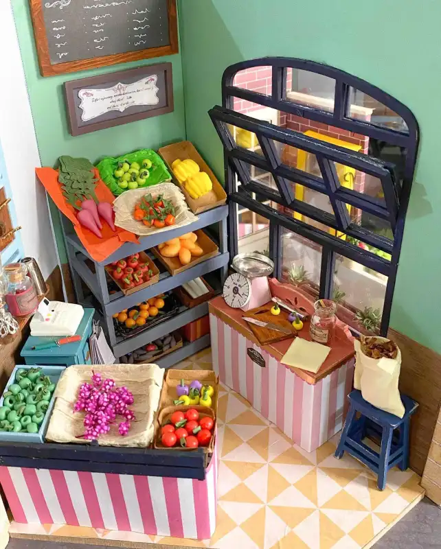 Maison Miniature Carl's Fruit Shop - Image 3