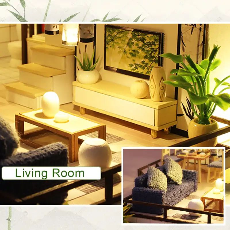 Maison Miniature Charme de bambou - Image 2