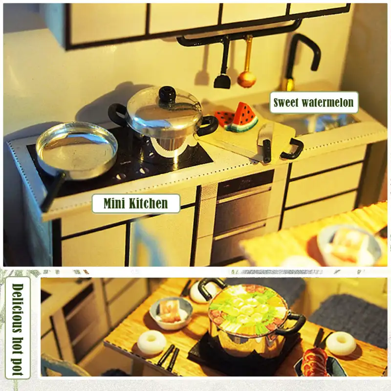 Maison Miniature Charme de bambou - Image 4