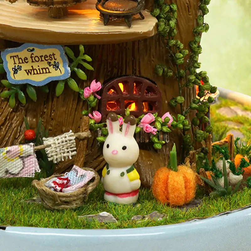 Maison Miniature Fantaisie Forestière - Image 6