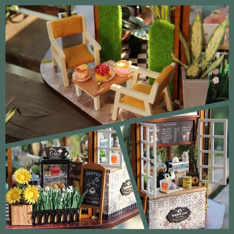 Maison Miniature Garden Café - Image 3