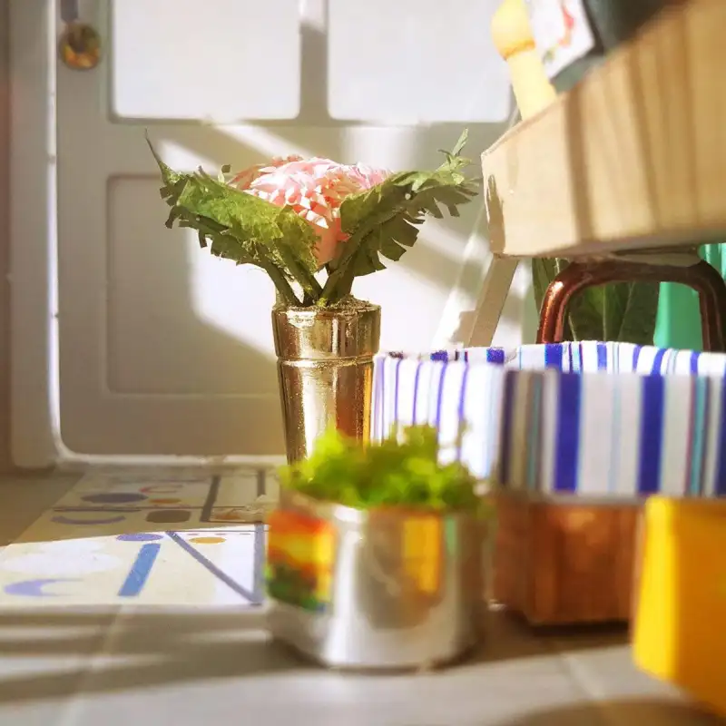 Maison Miniature Hannah's Balcony - Image 3