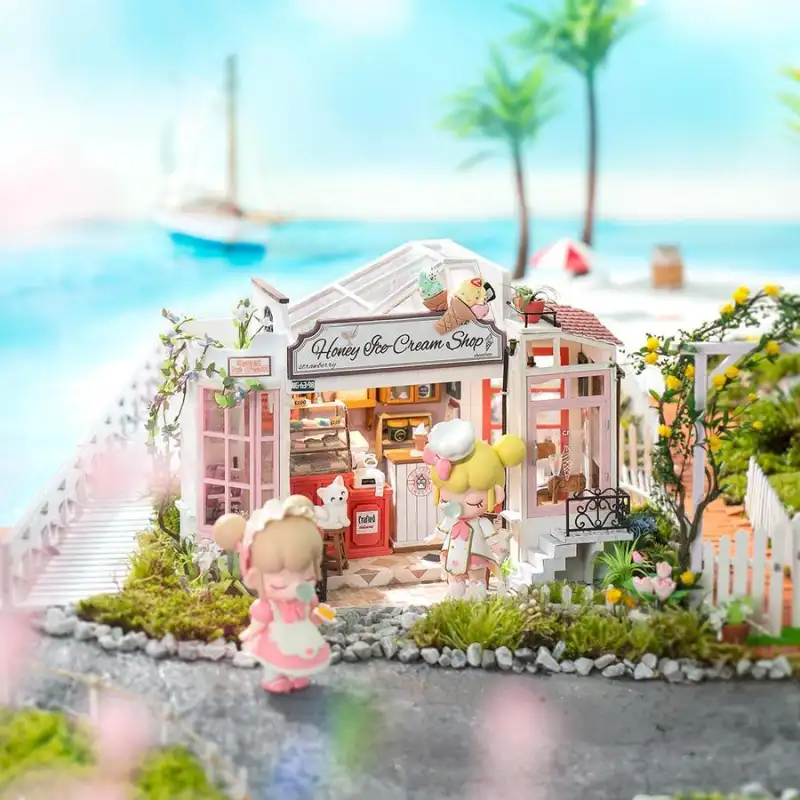 Maison Miniature Honey Ice Cream Shop - Image 2