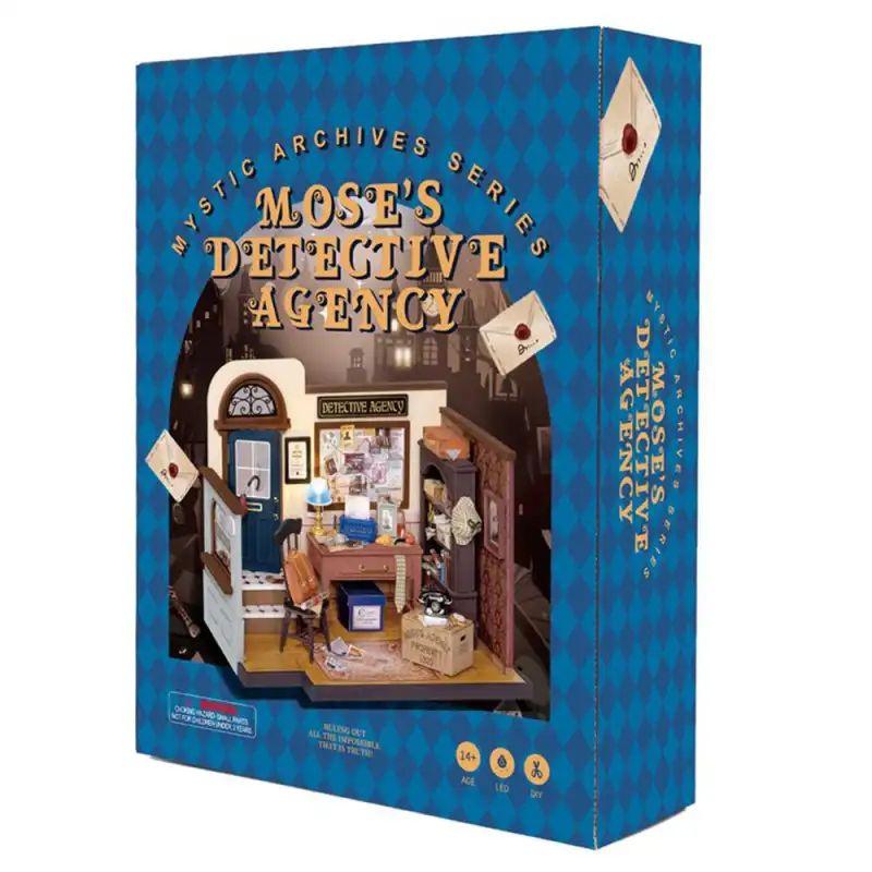 Maison Miniature Mose's Detective Agency - Image 3