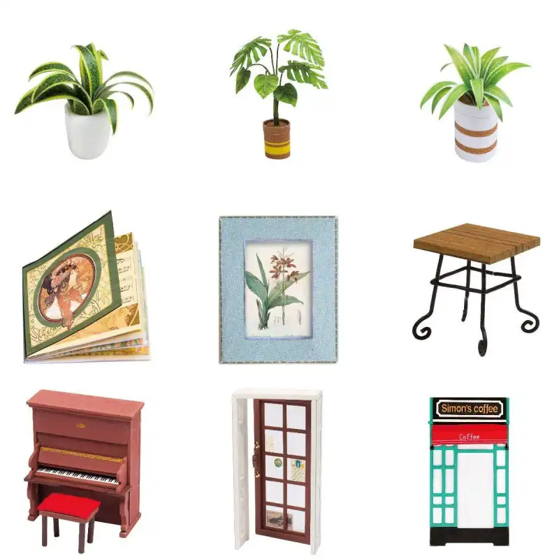 Maison Miniature Simon's Coffee house - Image 4